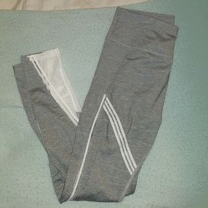 Grey/White Leggings